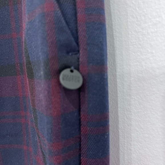 Scotch & Soda Check Wide Leg Ankle Pants - Picture 3 of 12